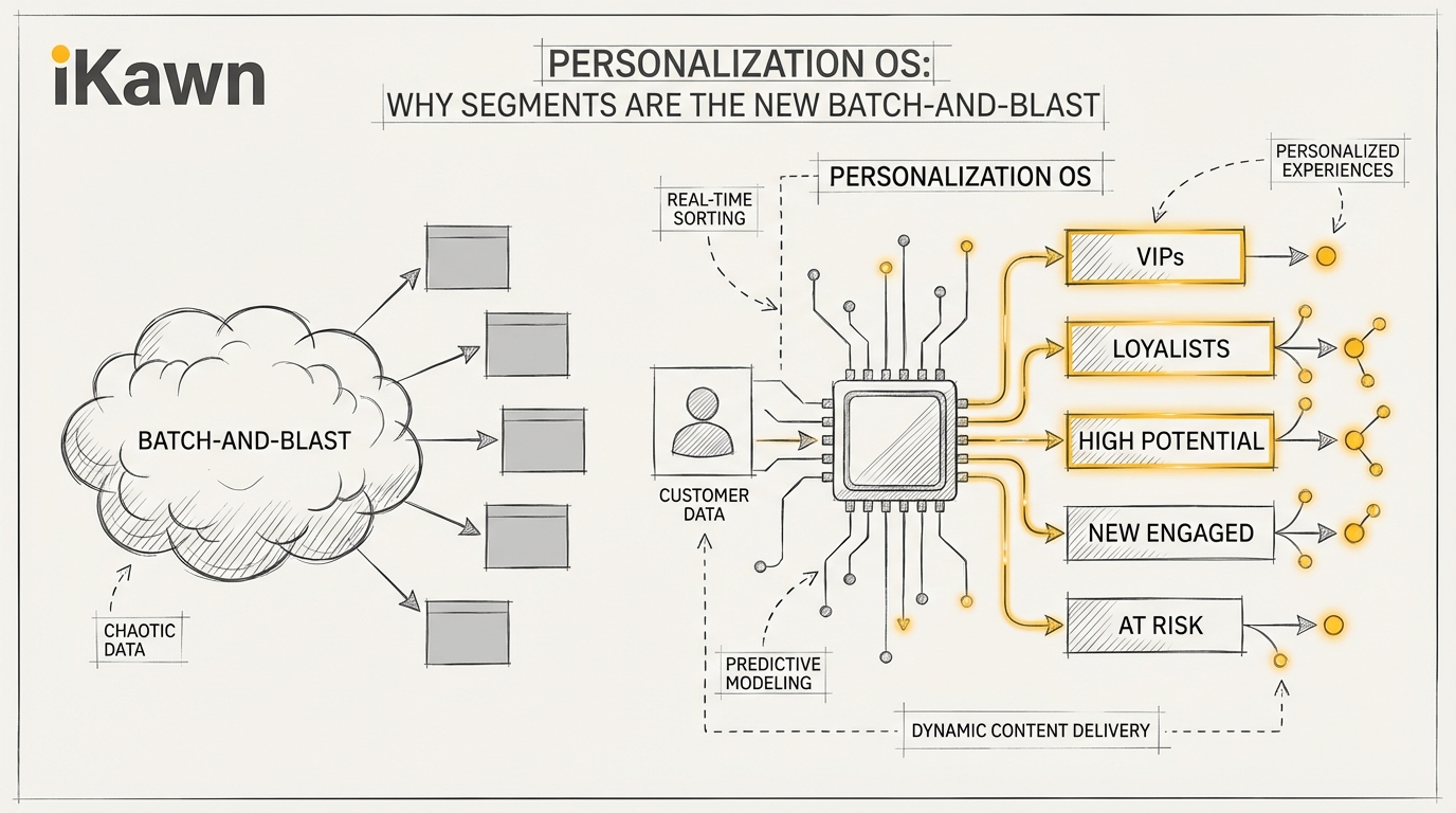 Personalization OS: Why Segments Are the New Batch-and-Blast